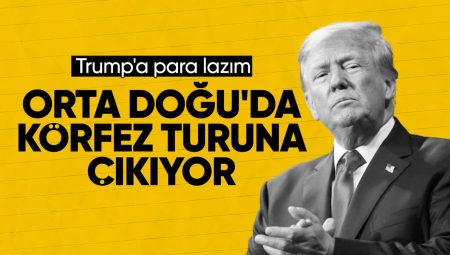 ABD Başkanı Donald Trump Körfez cinsine çıkıyor