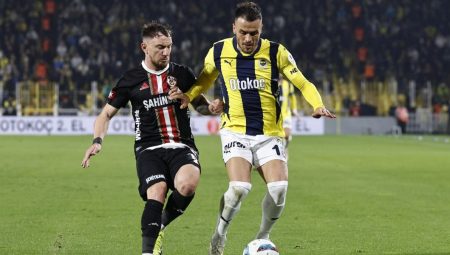 Gaziantep FK – Fenerbahçe: Mümkün 11’ler