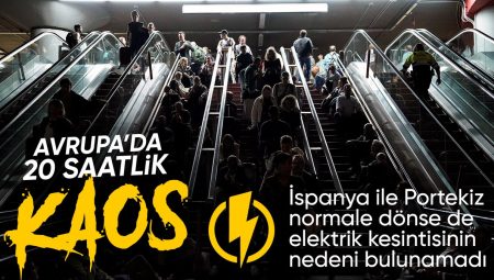 İspanya ve Portekiz’de elektrikler büyük ölçüde geri geldi