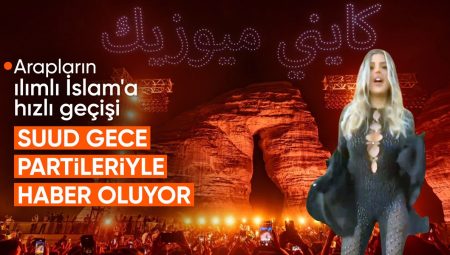 Suudi Arabistan’da Hicr bölgesinde parti düzenlendi