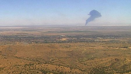 ABD’ye ilişkin B-52 bombardıman uçağı Kaliforniya’da düştü