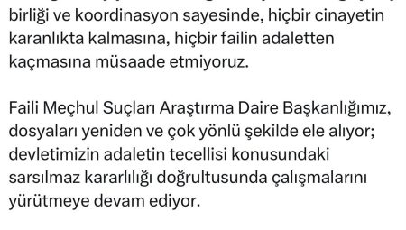 Bakan Gürlek: 2021 yılında işlenen Mehmet Tatlı Çelik cinayeti aydınlatıldı