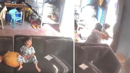 Filipinler’deki sarsıntı anı kameralara yansıdı