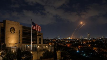 İran’ın İsrail taarruzlarının akabinde Kudüs’teki ABD Büyükelçiliği’nde alarm