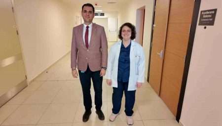 Kent Hastanesinden uzmanlık alan birinci doktor Dr. Ülkü Büşra Bayram oldu