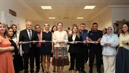 Nazilli’de TRSM danışanlarının hazırladığı eserler görücüye çıktı