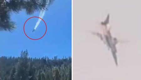 Rusya’nın akabinde ABD’de de bombardıman uçağı düştü