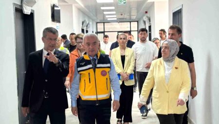Vali Turan, Babaeski’deki sıhhat yatırımlarını yerinde inceledi
